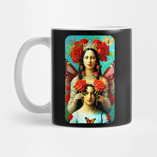 Vintage Sisters Art Mug